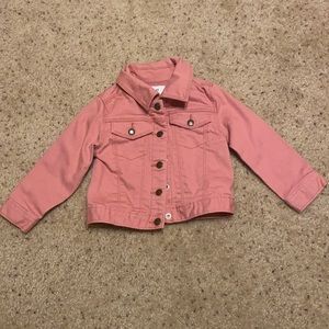 Used excellent condition Old Navy pink denim jacket